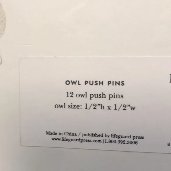Kate Spade push pins twelve pkg - Picture 5 of 6